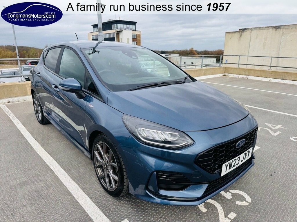 Ford Fiesta 1L St-line Edition YW23JXV Blue #2