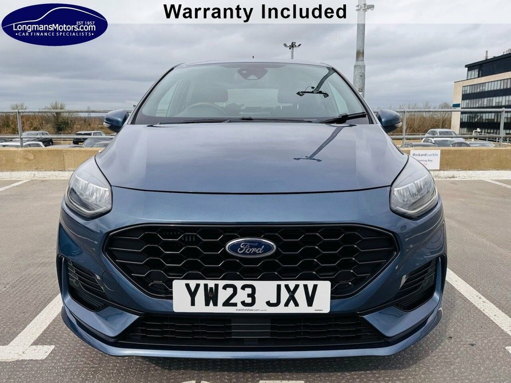 Ford Fiesta 1L St-line Edition YW23JXV Blue #3