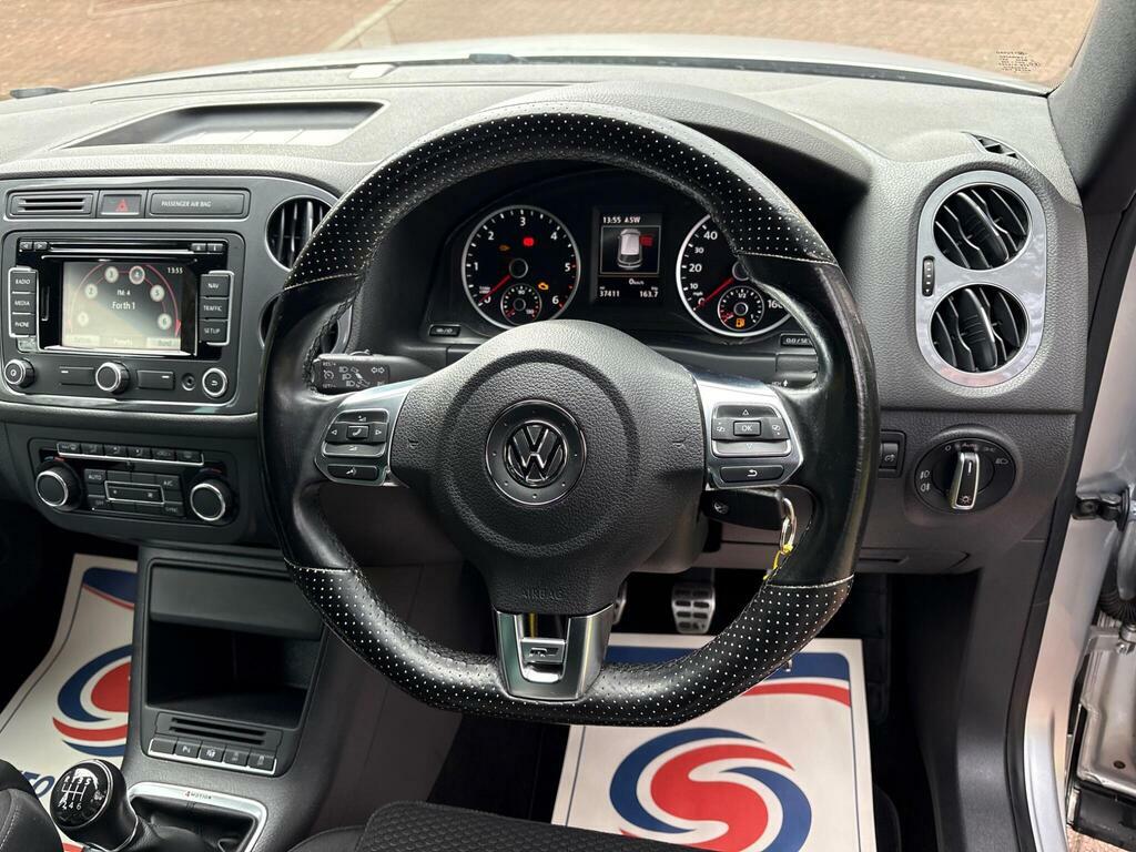 Volkswagen Tiguan 2.0 Tdi Bluemotion Tech R-line 4Wd Euro 5 S S Silver #5