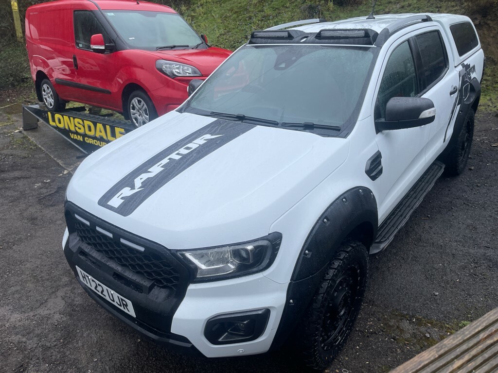 Ford Ranger Wildtrak Ecoblue Raptor Pack HT22UJR White #3