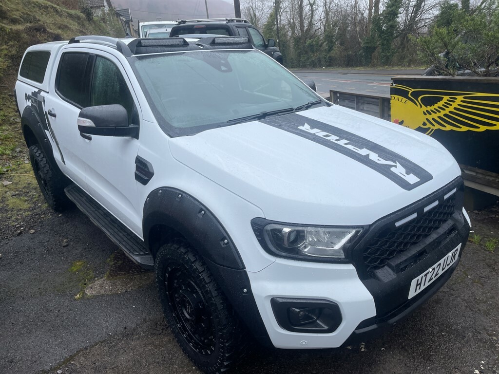 Ford Ranger Wildtrak Ecoblue Raptor Pack HT22UJR White #4