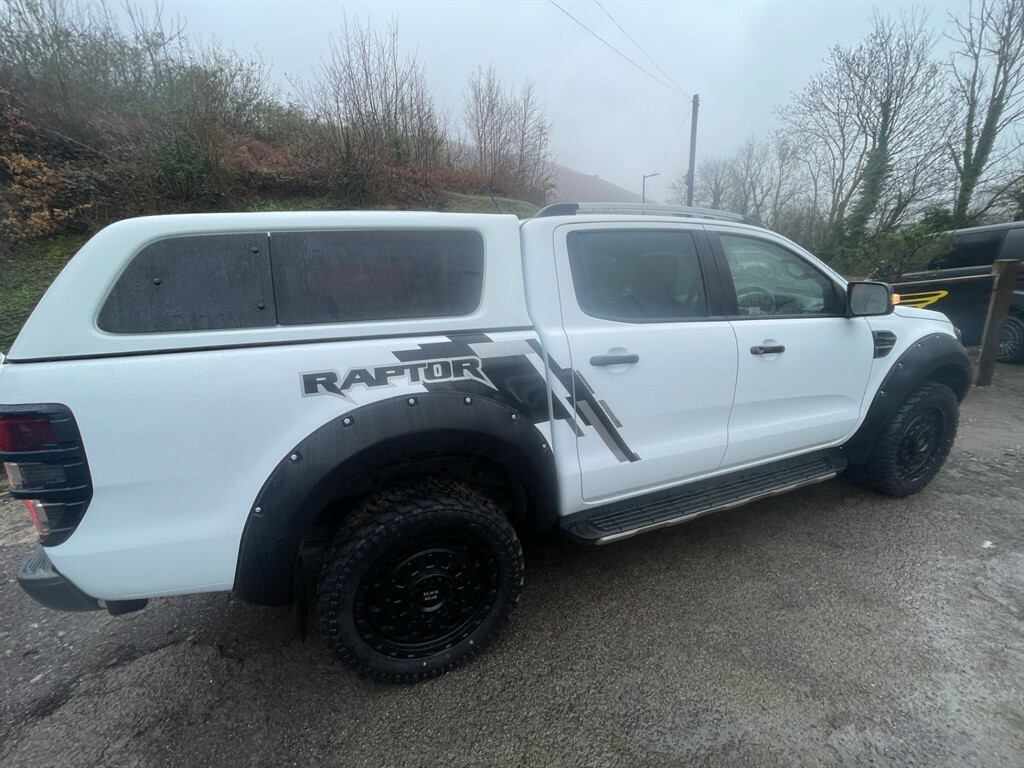 Ford Ranger Wildtrak Ecoblue Raptor Pack HT22UJR White #6