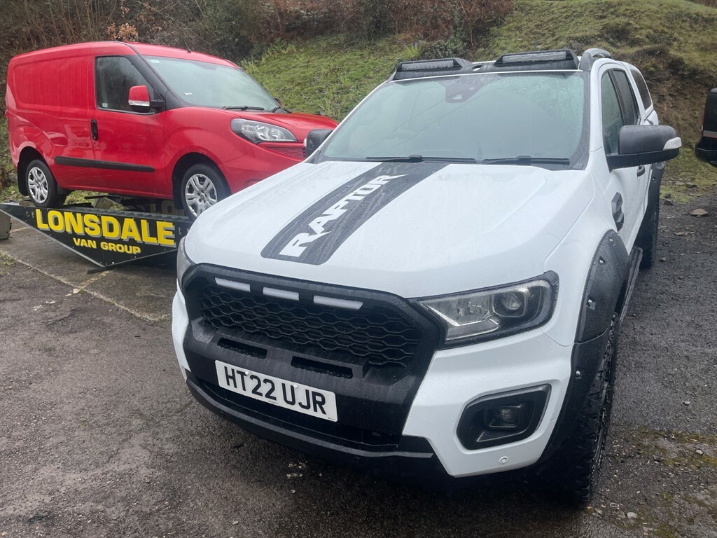 Ford Ranger Wildtrak Ecoblue Raptor Pack HT22UJR White #2