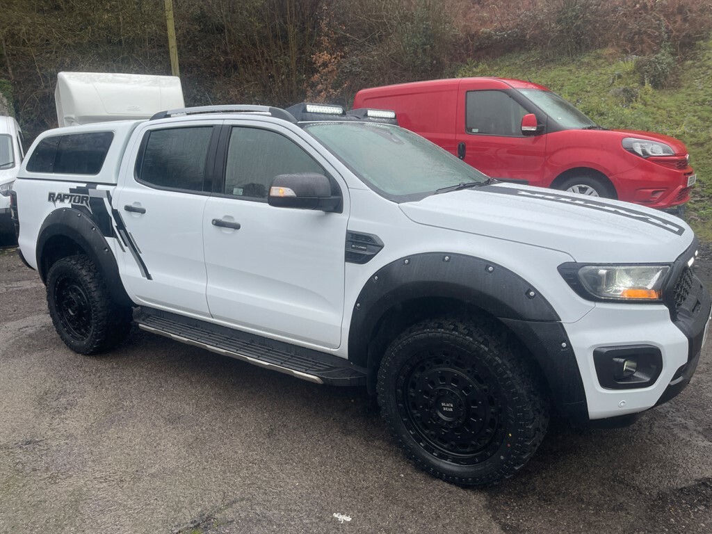 Ford Ranger Wildtrak Ecoblue Raptor Pack HT22UJR White #5