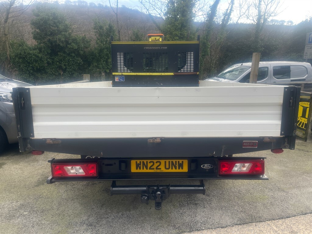 Ford Transit Custom 350 Leader Ecoblue Xlwb Dropside WN22UNW White #4