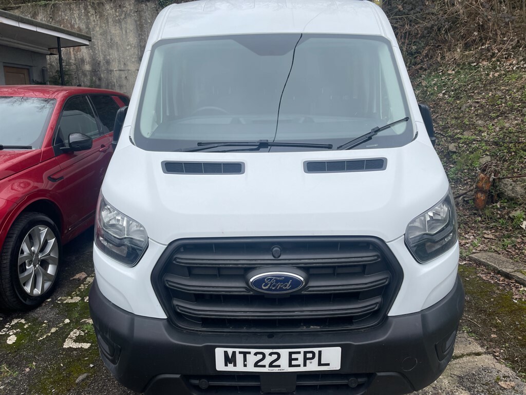 Ford Transit Custom 350 Leader Ecoblue 6 Seater Crew-cab MT22EPL White #2