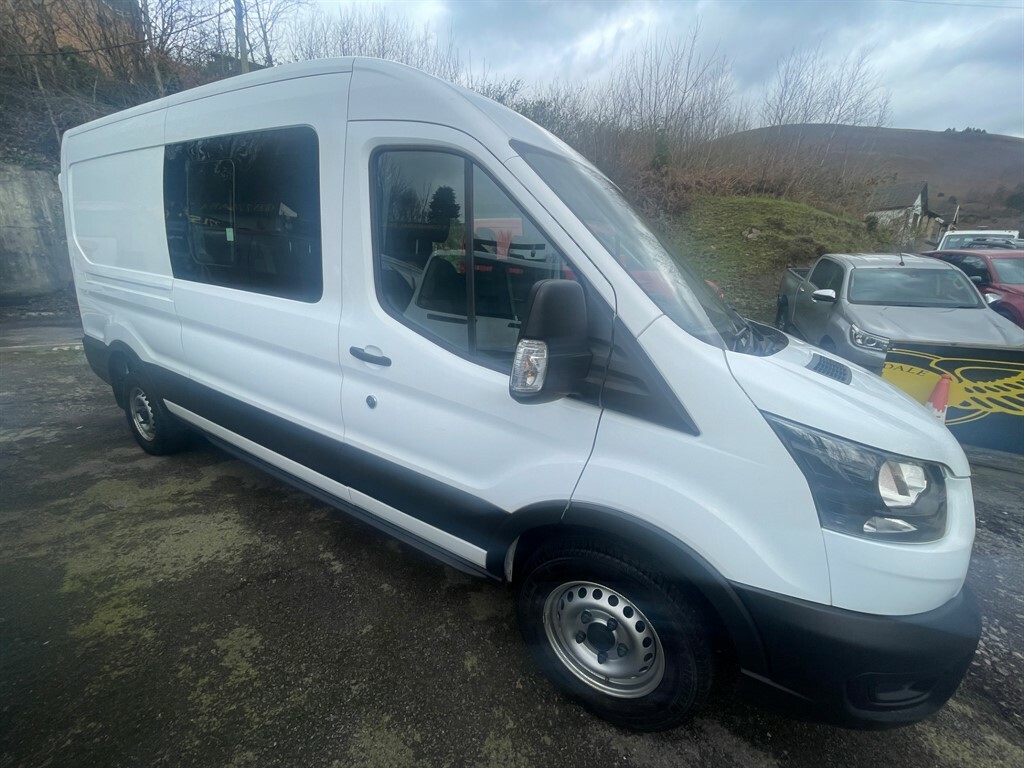 Ford Transit Custom 350 Leader Ecoblue 6 Seater Crew-cab MT22EPL White #5