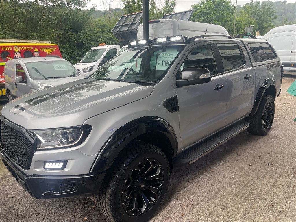 Ford Ranger Wildtrak Ecoblue Truckman Rear Canopy HN21FDA Silver #2