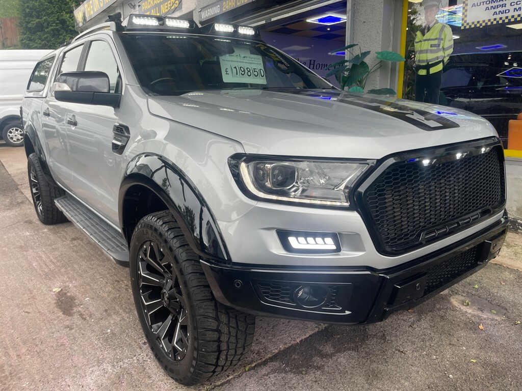 Ford Ranger Wildtrak Ecoblue Truckman Rear Canopy Silver