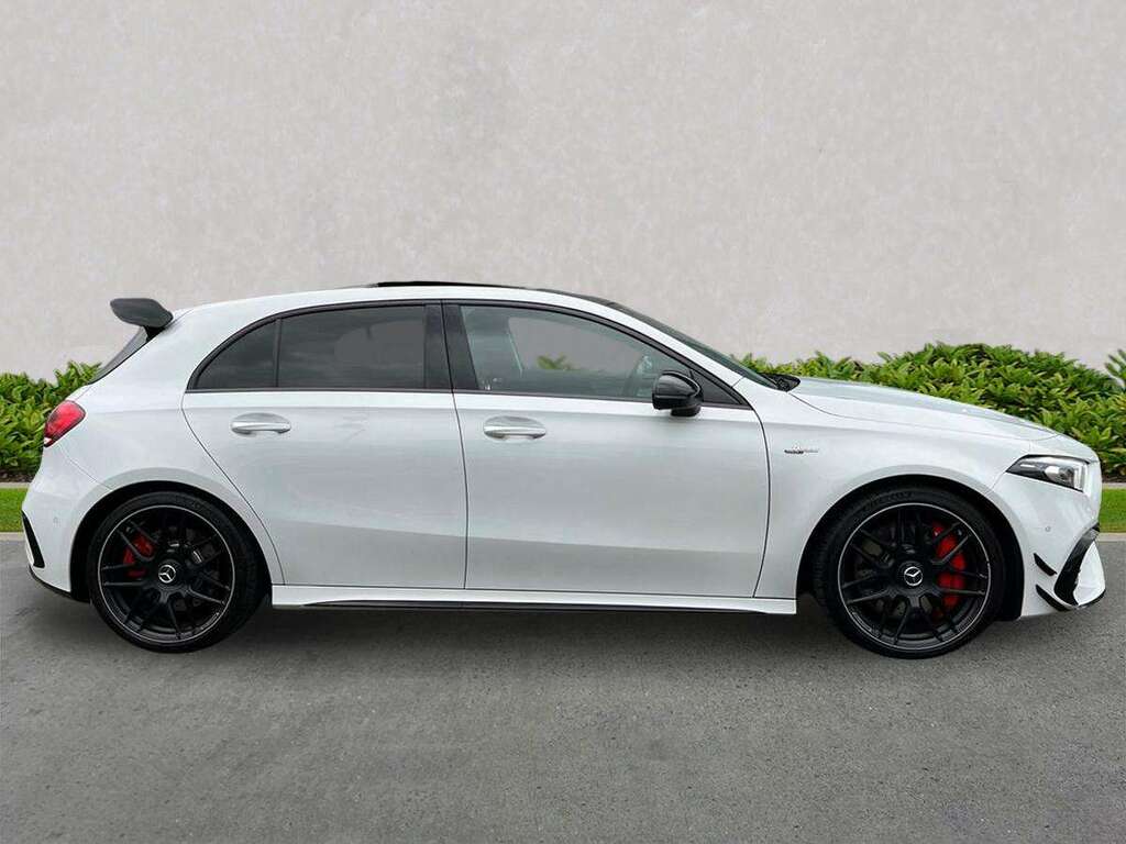 Mercedes-Benz A Class A45 S 4Matic Plus White #3