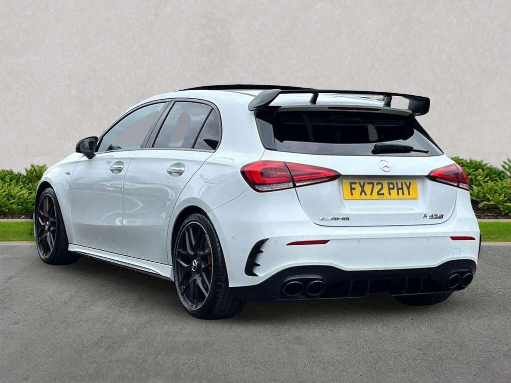 Mercedes-Benz A Class A45 S 4Matic Plus White #2