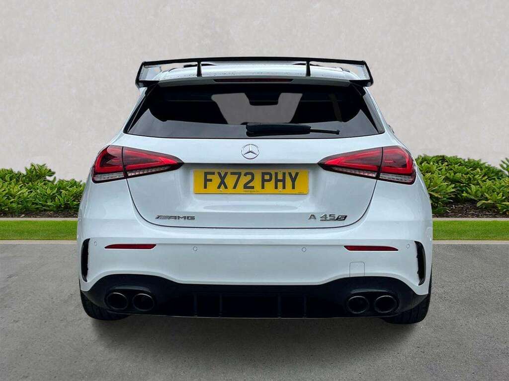 Mercedes-Benz A Class A45 S 4Matic Plus White #4
