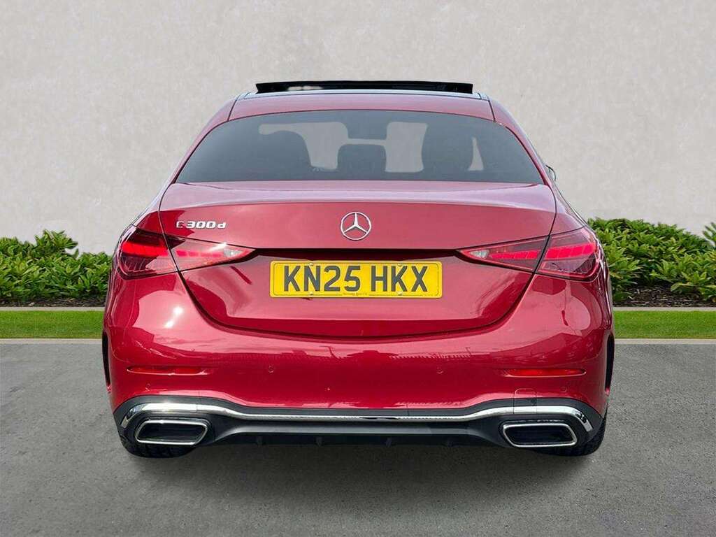 Mercedes-Benz C Class C300d Amg Line Premium Plus 9G-tronic KN25HKX Red #4