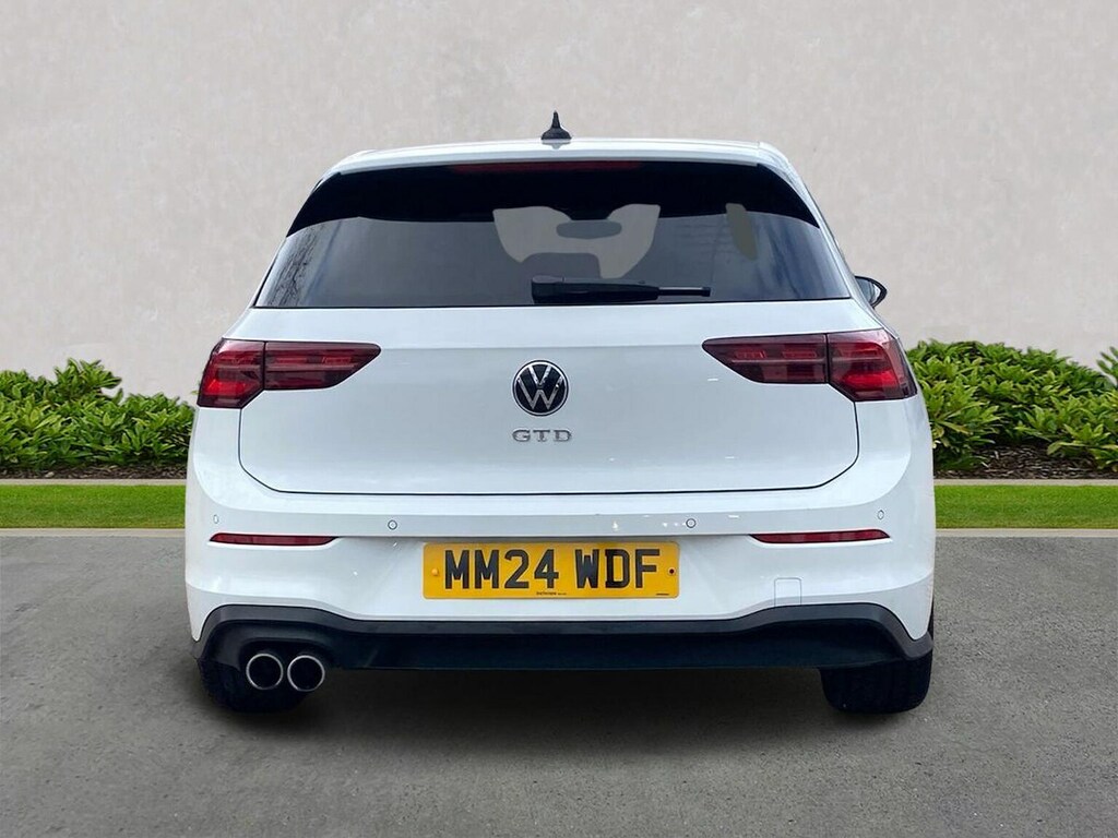 Volkswagen Golf 2.0 Tdi Gtd Hatchback Dsg Euro 6 Ss MM24WDF White #3