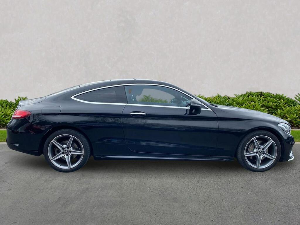 Mercedes-Benz C Class Mercedes-benz C 220 Amg Line Premium MA68HJZ Black #3
