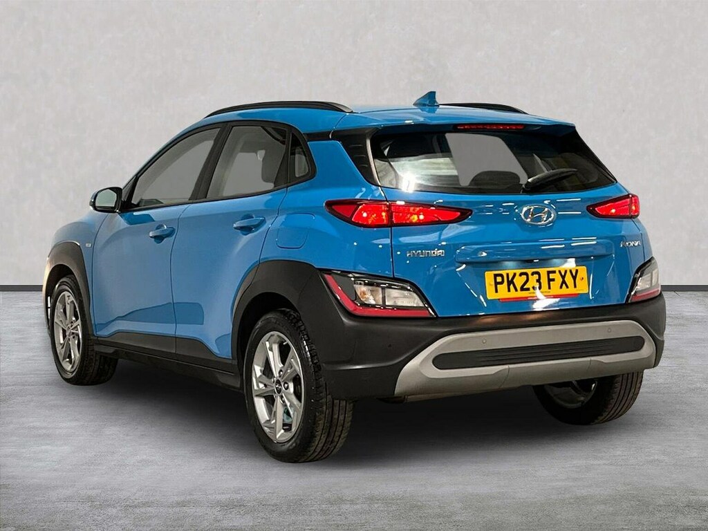 Hyundai Kona 1.0 T-gdi Mhev Se Connect Suv Hybrid Ma Blue