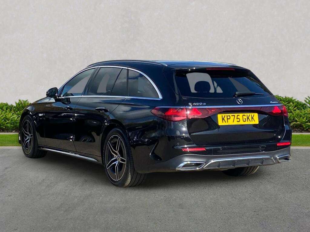 Mercedes-Benz E Class E450d 4M Amg Line Premium 9G-tronic Pan Roof Black #2