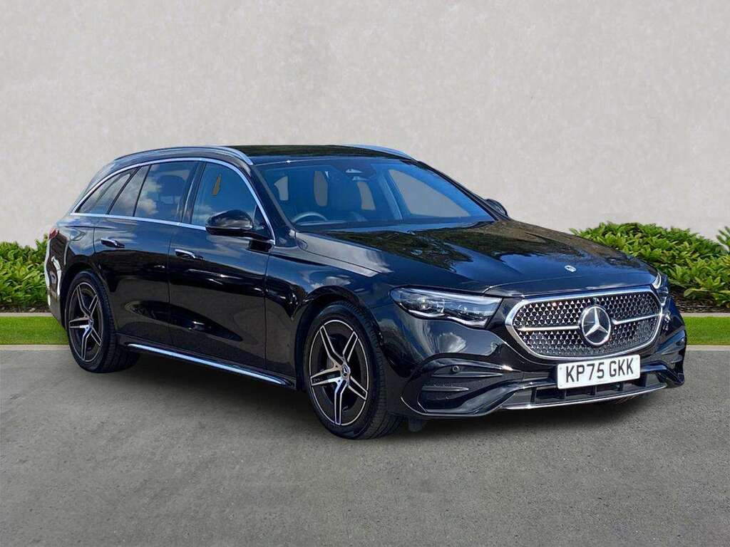 Mercedes-Benz E Class E450d 4M Amg Line Premium 9G-tronic Pan Roof Black