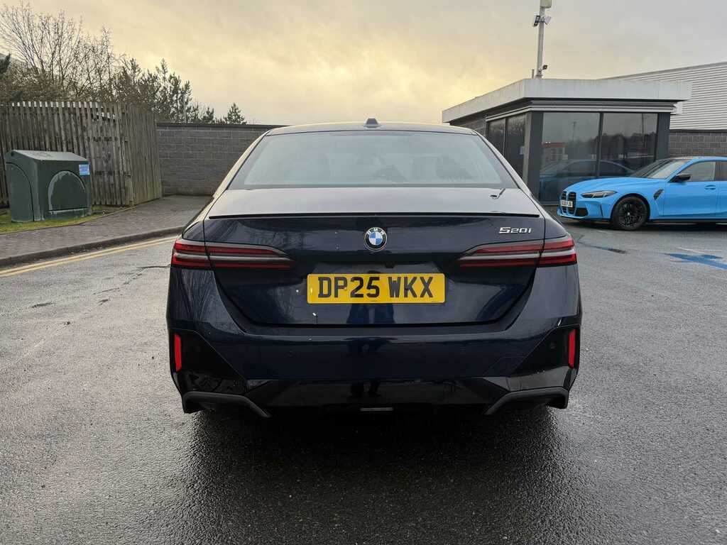 BMW 5 Series 520I M Sport Pro Blue #4