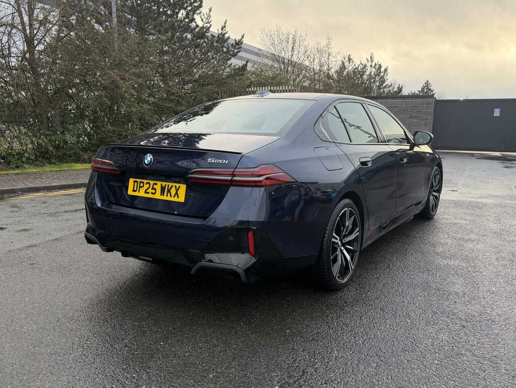BMW 5 Series 520I M Sport Pro Blue #3