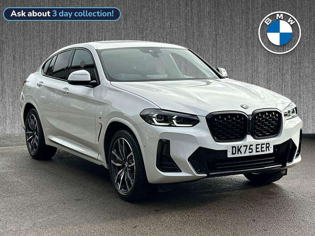 BMW X4 Xdrive20d Mht M Sport Step White