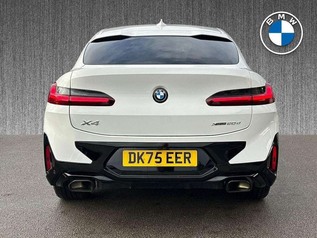 BMW X4 Xdrive20d Mht M Sport Step White #4