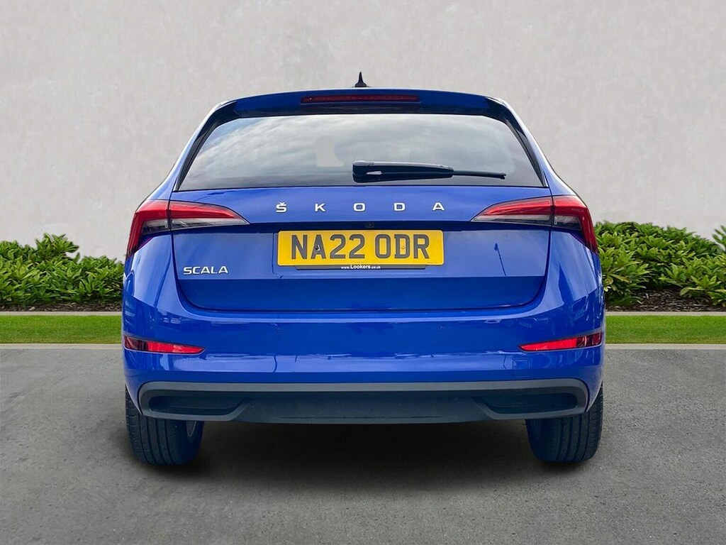 Skoda Scala 1.0 Tsi Se L Hatchback Dsg Euro 6 Ss NA22ODR Blue #4