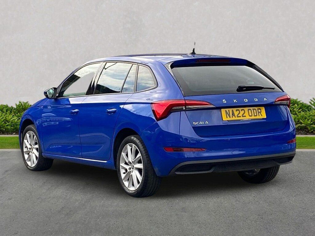 Skoda Scala 1.0 Tsi Se L Hatchback Dsg Euro 6 Ss NA22ODR Blue #2