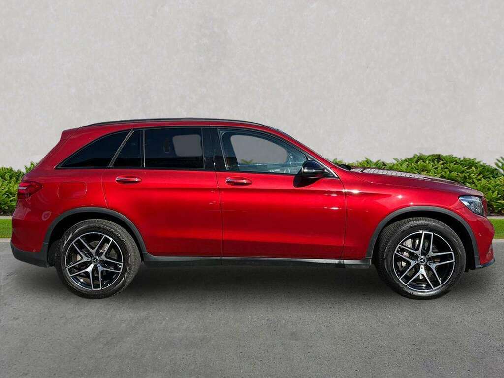 Mercedes-Benz GLC Class Glc 250D 4Matic Amg Night Ed Prem 9G-tronic DX19HJO Red #3