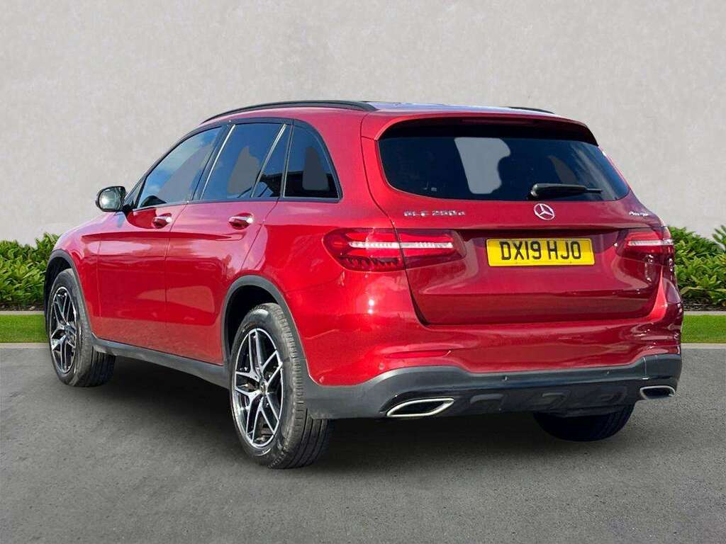 Mercedes-Benz GLC Class Glc 250D 4Matic Amg Night Ed Prem 9G-tronic DX19HJO Red #2
