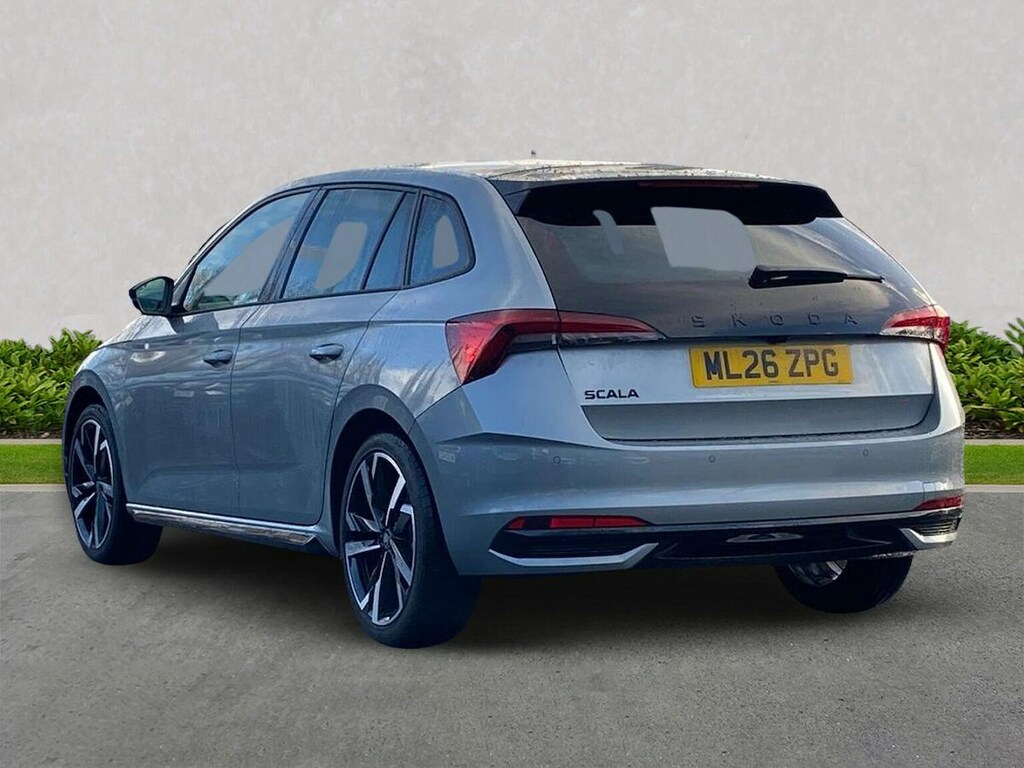 Skoda Scala 1.5 Tsi Monte Carlo Edition Hatchback D ML26ZPG Silver #2
