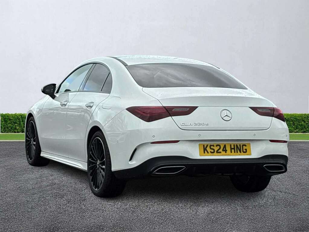 Mercedes-Benz CLA Class Cla 220D Amg Line Premium Plus Tip White #2