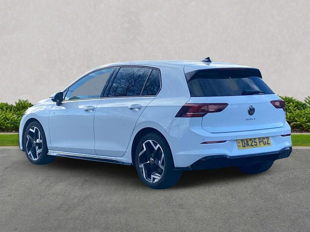 Volkswagen Golf 1.5 Tsi R-line Hatchback Euro 6 DA25PGZ White #2