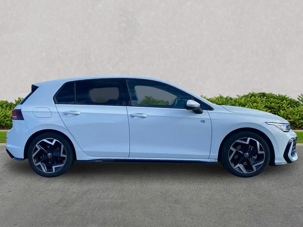 Volkswagen Golf 1.5 Tsi R-line Hatchback Euro 6 DA25PGZ White #3