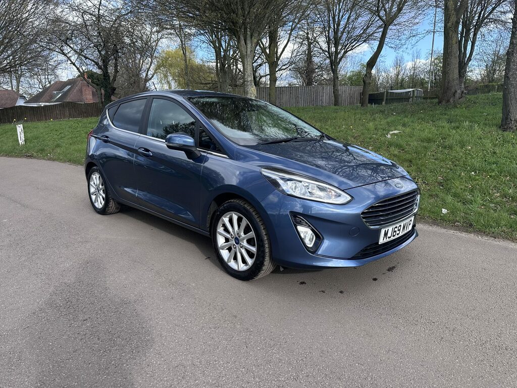 Ford Fiesta 1 0T Ecoboost Titanium X Euro 6 S S Blue