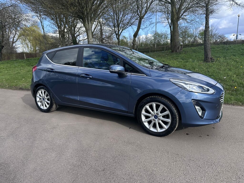 Ford Fiesta 1 0T Ecoboost Titanium X Euro 6 S S MJ69MVP Blue #2