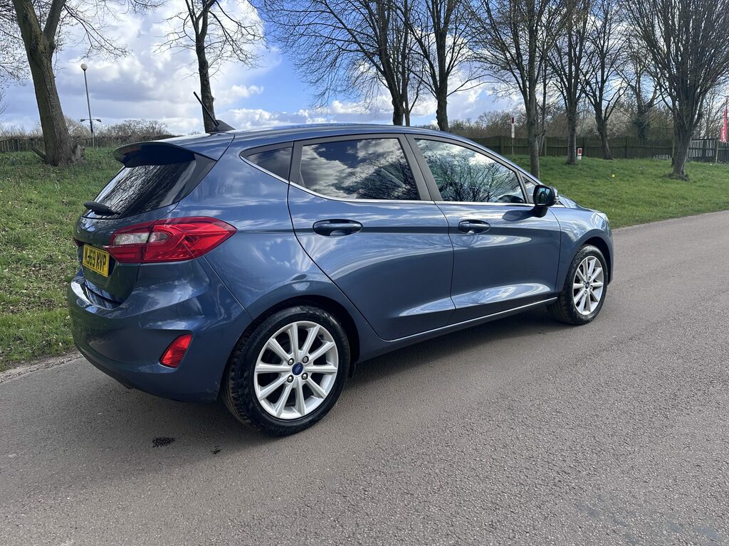 Ford Fiesta 1 0T Ecoboost Titanium X Euro 6 S S MJ69MVP Blue #4