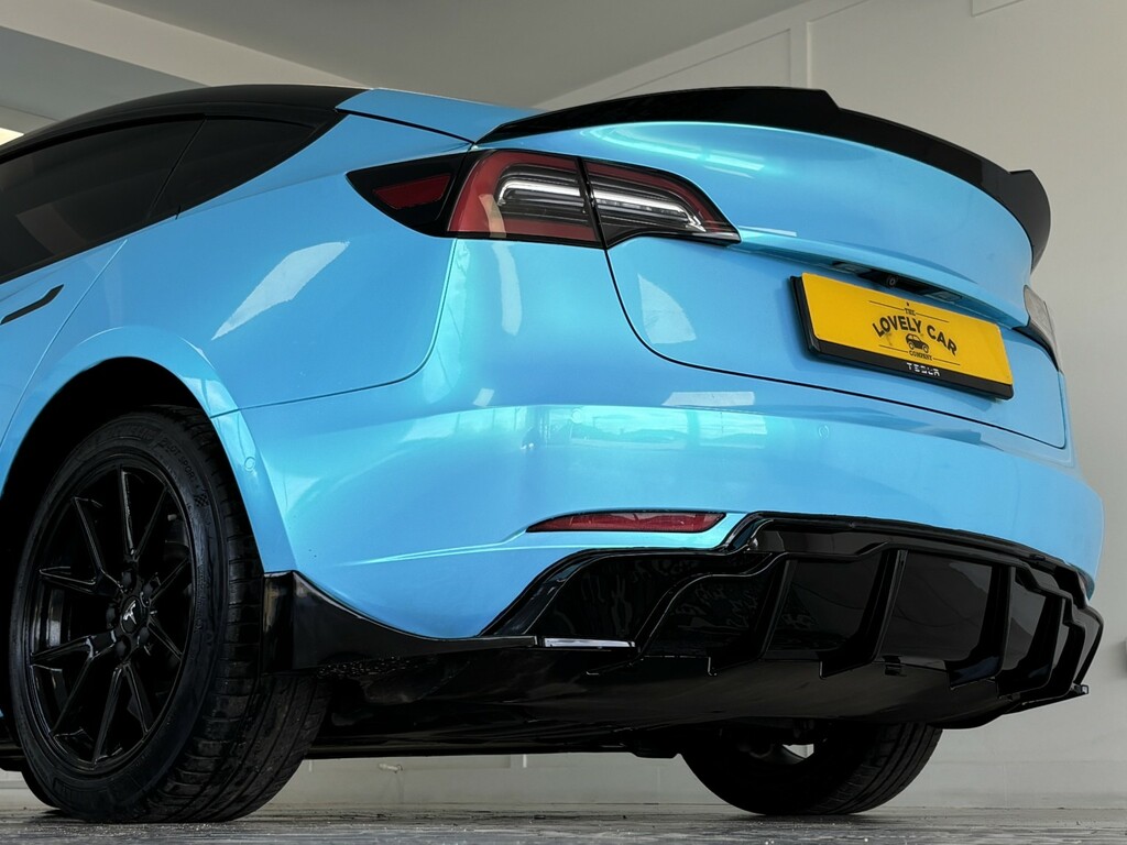 Tesla Model 3 Saloon Standard Range Plus 202121 LJ21ZMA Blue #4