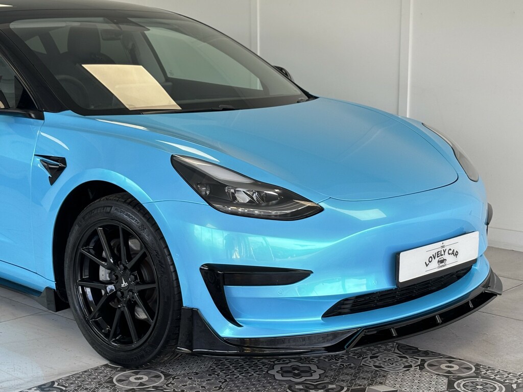 Tesla Model 3 Saloon Standard Range Plus 202121 LJ21ZMA Blue #2