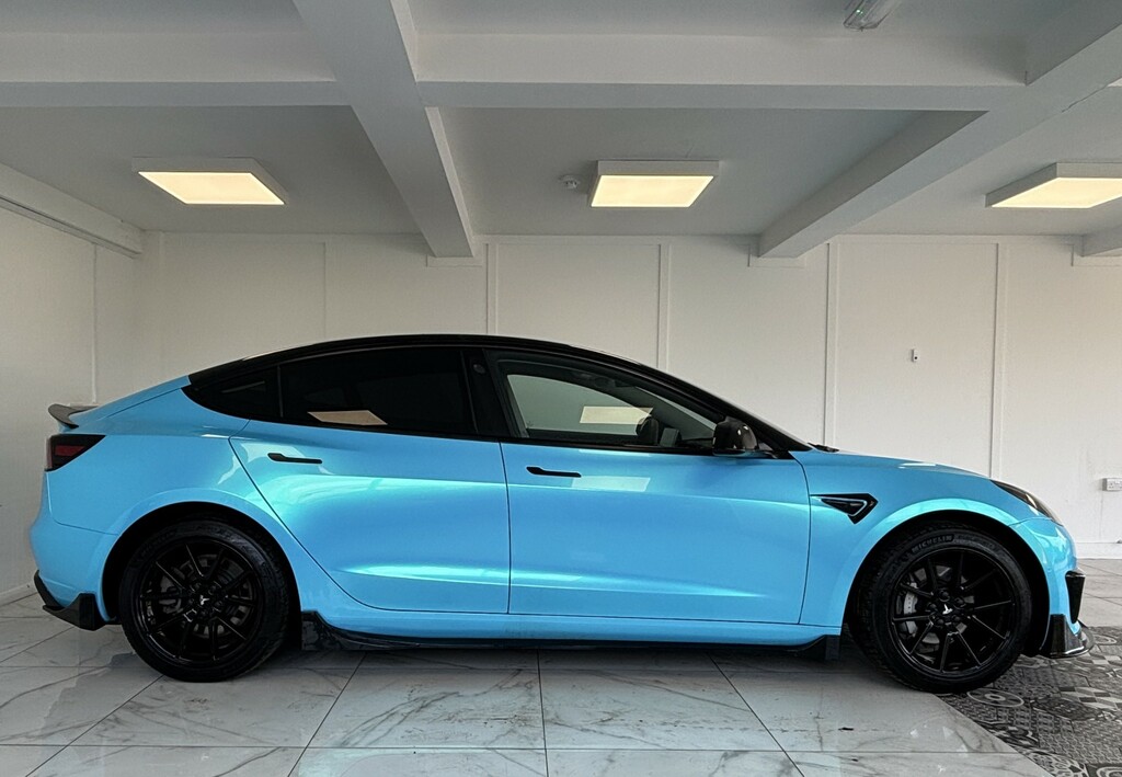 Tesla Model 3 Saloon Standard Range Plus 202121 LJ21ZMA Blue #3