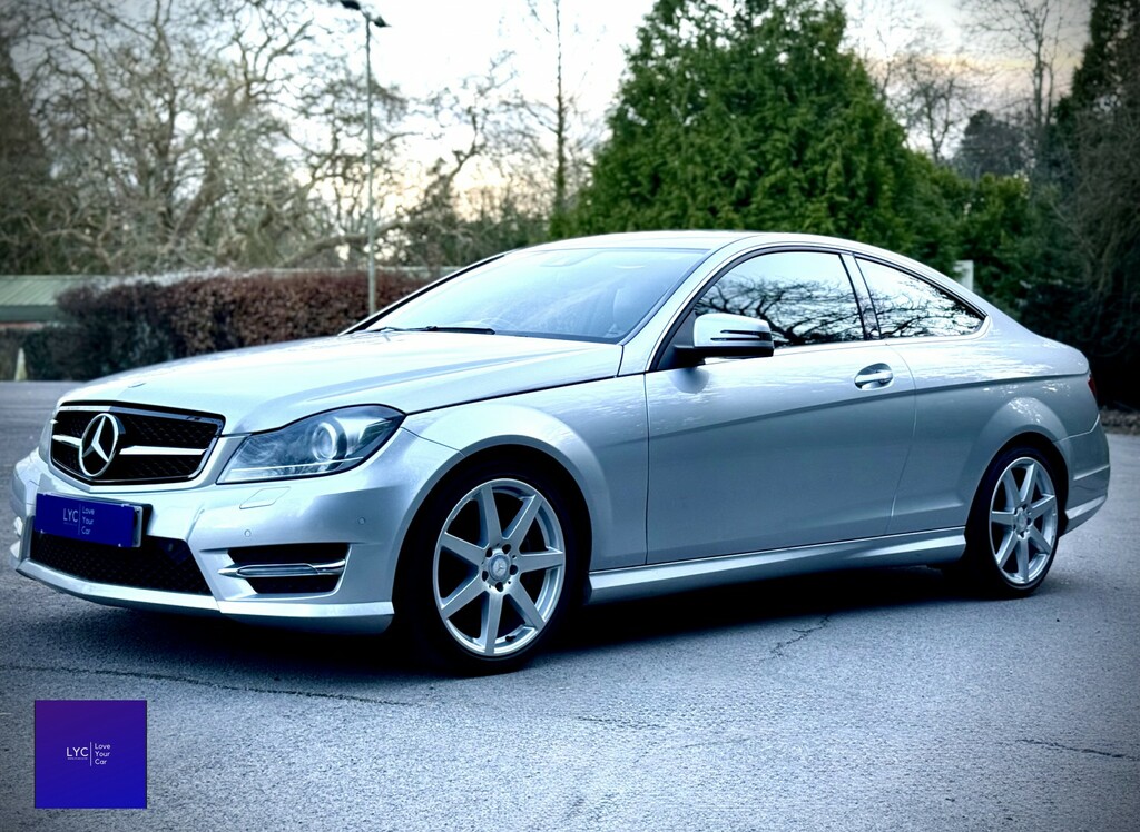 Mercedes-Benz C Class Coupe 1.6 C180 Amg Sport 201363 LR63FFP Silver #3