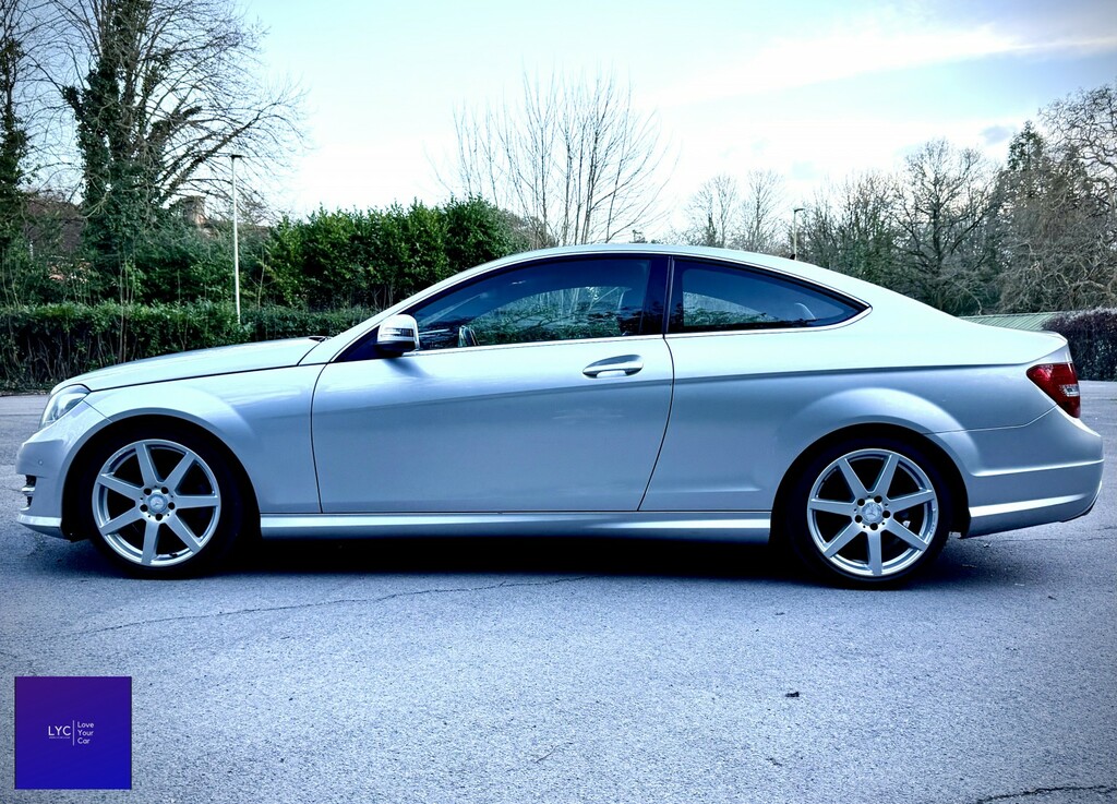 Mercedes-Benz C Class Coupe 1.6 C180 Amg Sport 201363 LR63FFP Silver #4