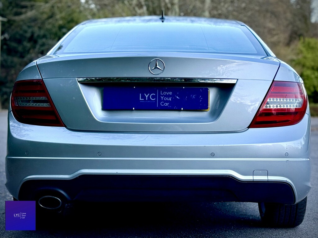 Mercedes-Benz C Class Coupe 1.6 C180 Amg Sport 201363 LR63FFP Silver #5