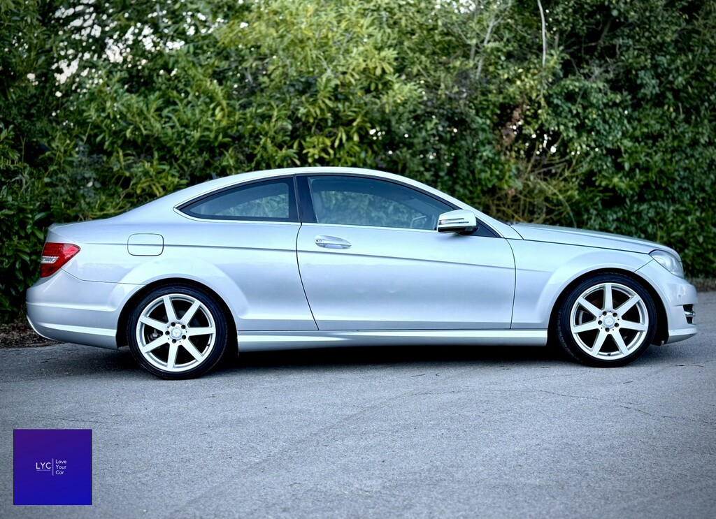 Mercedes-Benz C Class Coupe 1.6 C180 Amg Sport 201363 LR63FFP Silver #6