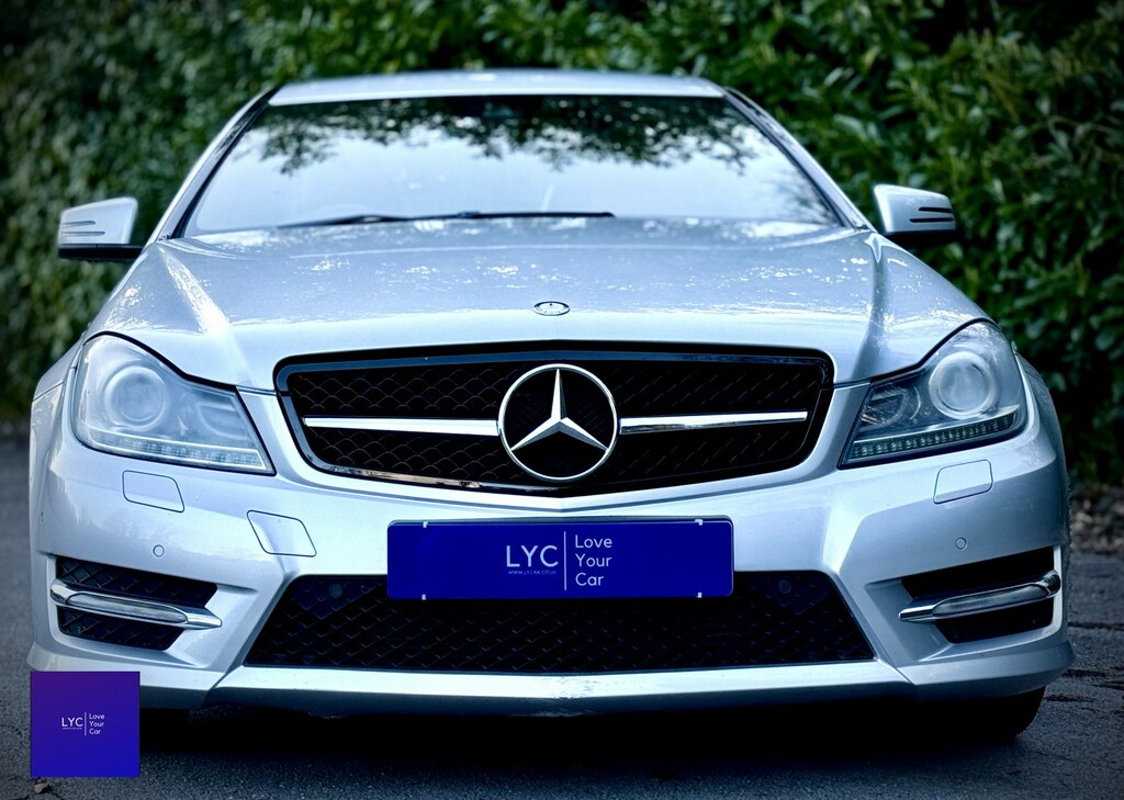 Mercedes-Benz C Class Coupe 1.6 C180 Amg Sport 201363 LR63FFP Silver #2