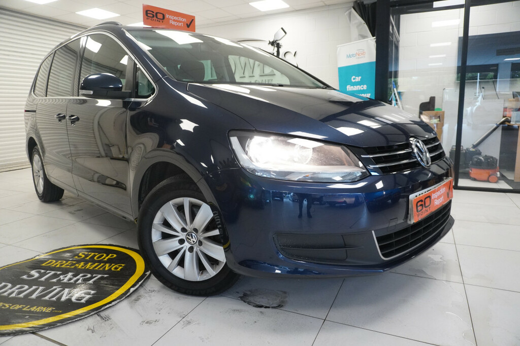Volkswagen Sharan 2.0 Tdi Se Blue #6