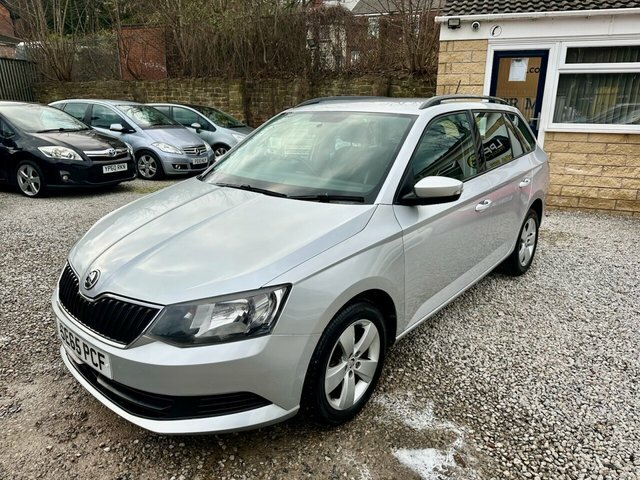 Skoda Fabia 1.4 Tdi Se Estate Euro 6 S S Silver #2