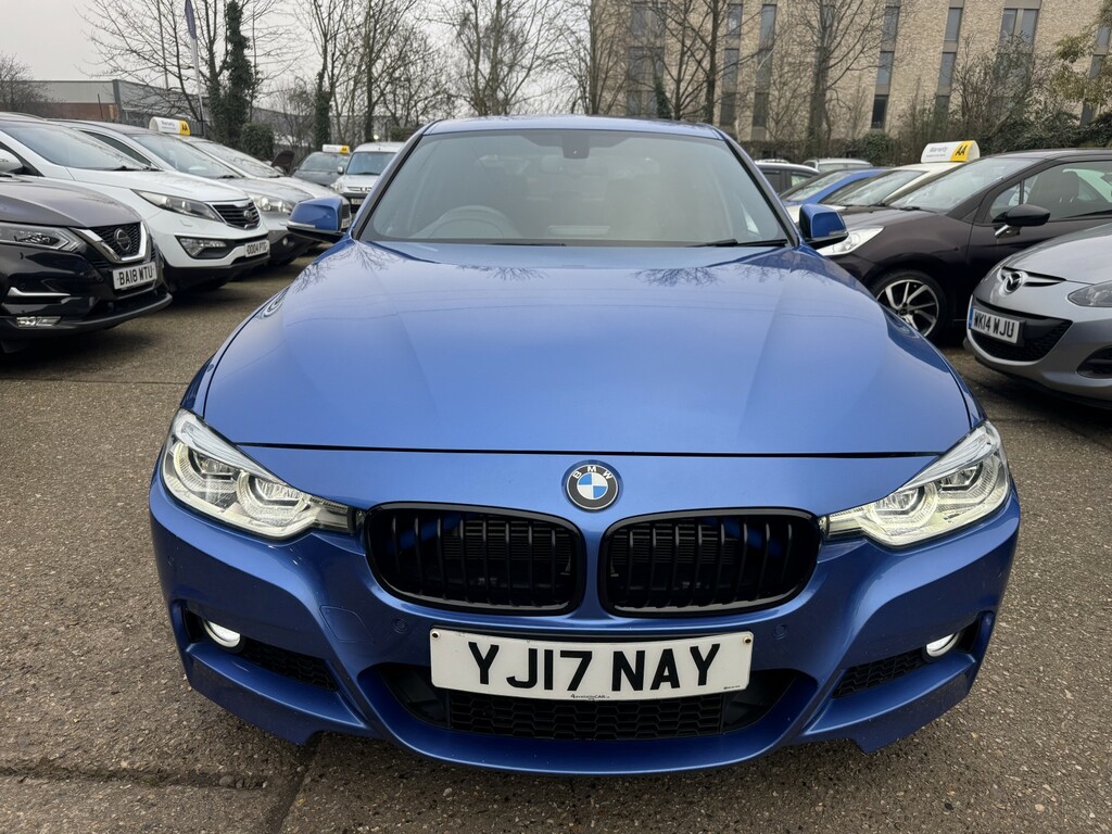 BMW 3 Series 2.0 330E M Sport Saloon 2017 YJ17NAY Blue #2