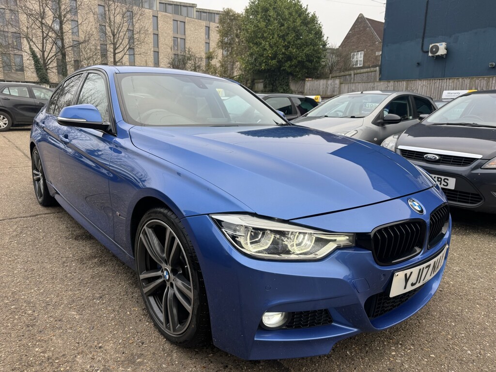 BMW 3 Series 2.0 330E M Sport Saloon 2017 YJ17NAY Blue