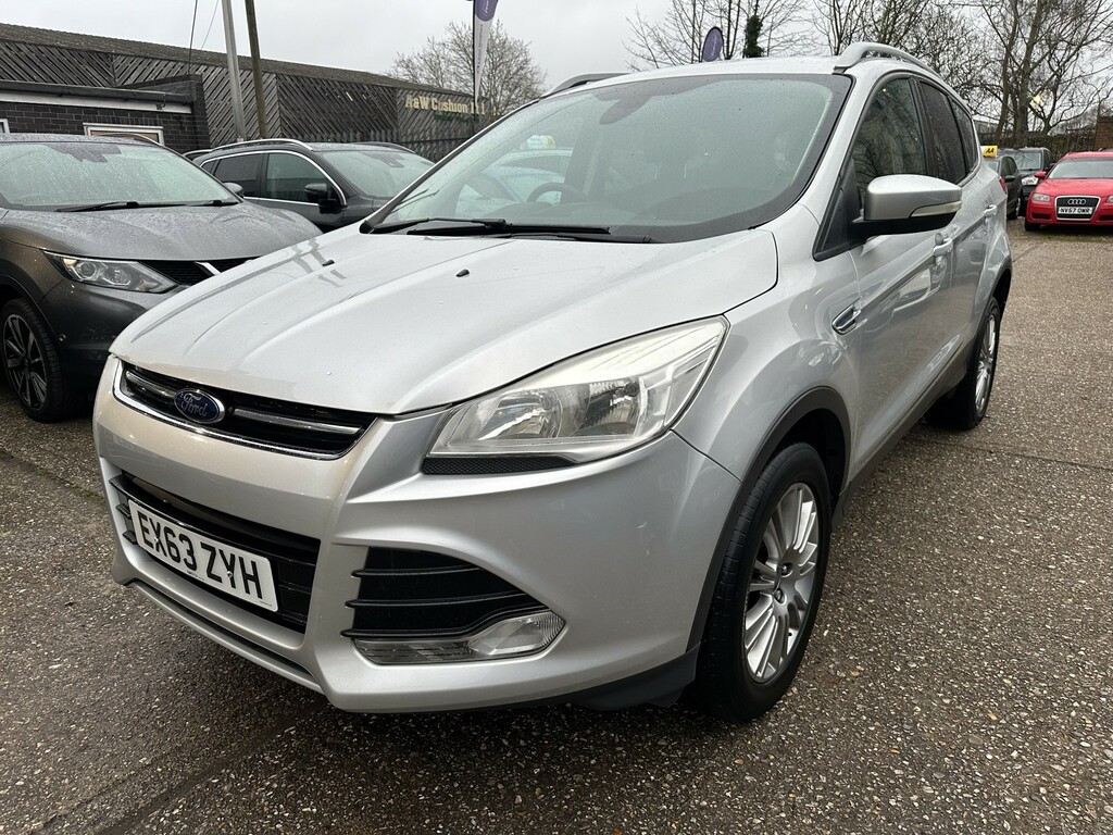 Ford Kuga 2.0 Tdci Titanium 2013 EX63ZYH Silver #3